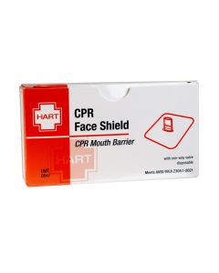 CPR Face Shield, Disposable Breathing Barrier, 1 per unit