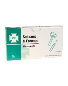 Scissors and Forceps, Kit Type, 1 each per unit