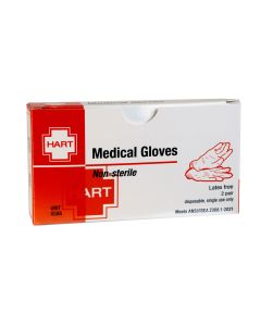 Nitrile Medical Gloves, Non-sterile, Large, 2 pair per unit