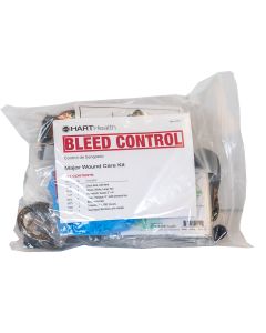 Bleed Control Kit, Trauma Bleed Response Kit, in zip bag