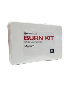 First Aid Burn Kit, EMS Burn Care First Aid Kit, Polypropylene Box, Medium