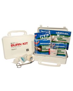 First Aid Burn Kit, EMS Burn Care First Aid Kit, Polypropylene Box, Medium