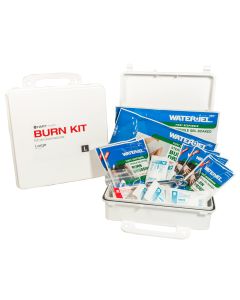 First Aid Burn Kit, EMS Burn Care First Aid Kit, Polypropylene Box, Large