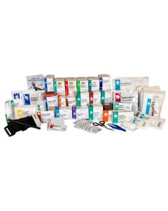 3-Shelf First Aid Station Refill, ANSI Class B, includes medications