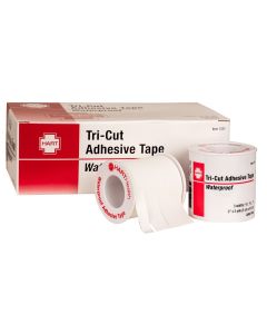 Tri-Cut Waterproof Adhesive Tape, 3 widths, Plastic Spool With Sleeve