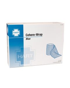 Cohere-Wrap Self-adhering Elastic Bandage, Blue