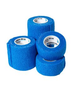 Cohere-Wrap Self-adhering Elastic Bandage, Blue