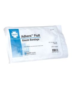 Adhere Fluff Gauze Bandage Roll, Sterile, 4-1/2" x 4.1 yards