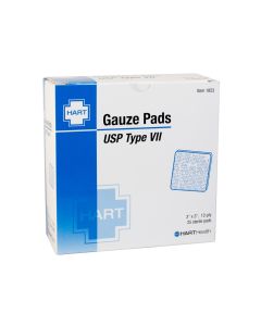 USP Type VII, 3" x 3", Gauze Pads, Sterile