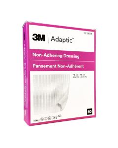 Adaptic Non-Adherent Dressing, 3" x 3", 50 per box