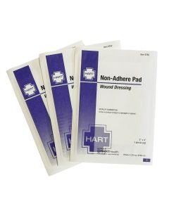 Non-Adherent Wound Pads, Sterile, 3" x 4"