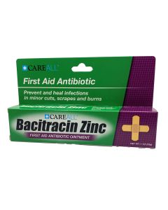 Bacitracin Ointment, Antibiotic Ointment, 1 oz Tube