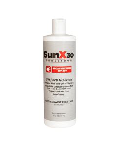 SunX 30+ Sunscreen Lotion, 16 oz