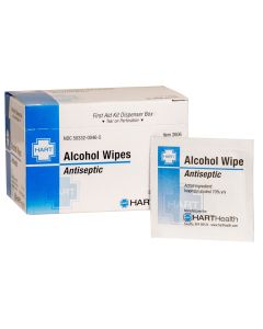 Alcohol Wipes, Prep Pads, Sterile, Medium, 50 per box