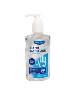 Hand Sanitizer Gel, 70% Alcohol, 8 oz bottle