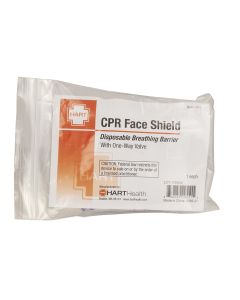 CPR Shield with One Way Valve, HART