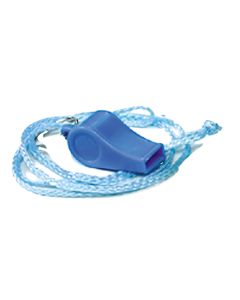 Plastic Whistle with Lanyard