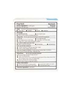 Bacitracin Zinc Ointment, Antibiotic Ointment, 1/32 oz, 144 per box