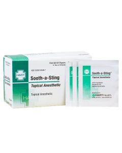 Sooth-a-Sting Swabs, bite and sting relief, wipes, 100 per box