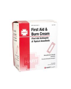 First Aid & Burn Cream, Antiseptic/Analgesic, 0.9 gm packets