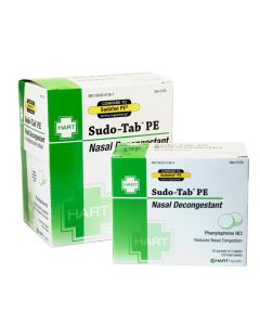 Sudo-Tab PE Nasal Decongestant, Non-drowsy