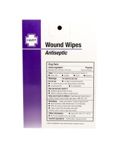 Wound Wipes, Antibacterial Cleansing Pads