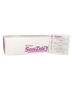 SaniZide 1 Pro, surface disinfectant wipes, 50 per box