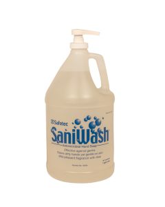 SaniWash, antimicrobial hand wash, gallon pump bottle