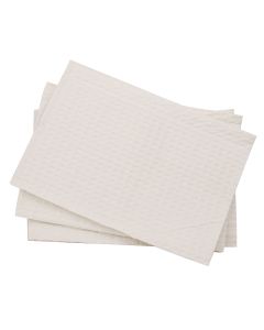 Towels, Paper, 3-ply, White, 13" x 18", 500 per box