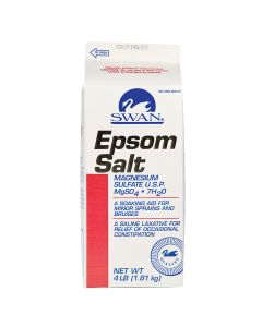 Epsom Salt, SWAN, 4 lb bag