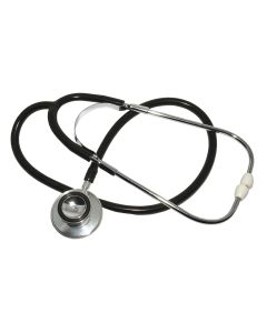 Stethoscope, Dual Head, 24", Black