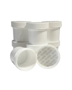 Ointment Jars, Plastic, 1 oz, 12/bag