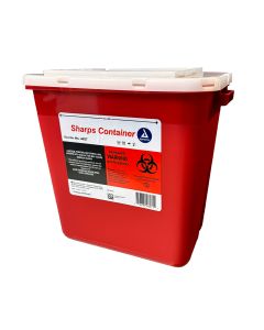 Sharps container, sharps disposal, 2 gallon, each