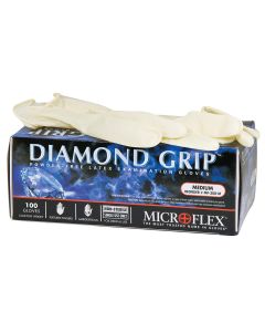 Microflex Diamond Grip Gloves, 100 per box