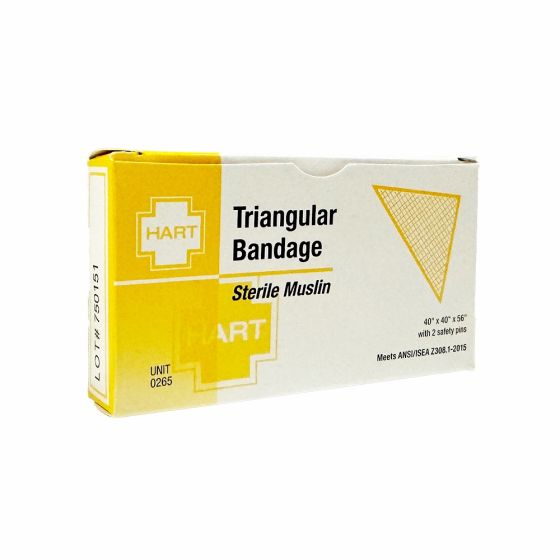 Triangular Bandages - Sterile Muslin, 1 per unit