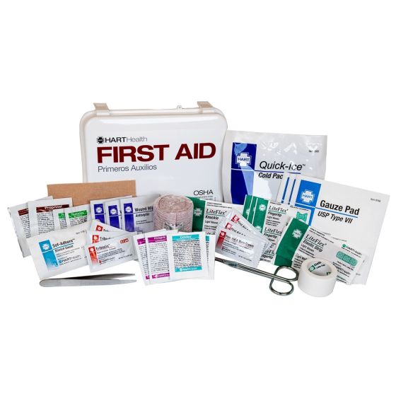 Personal First Aid Kit, Plastic Box