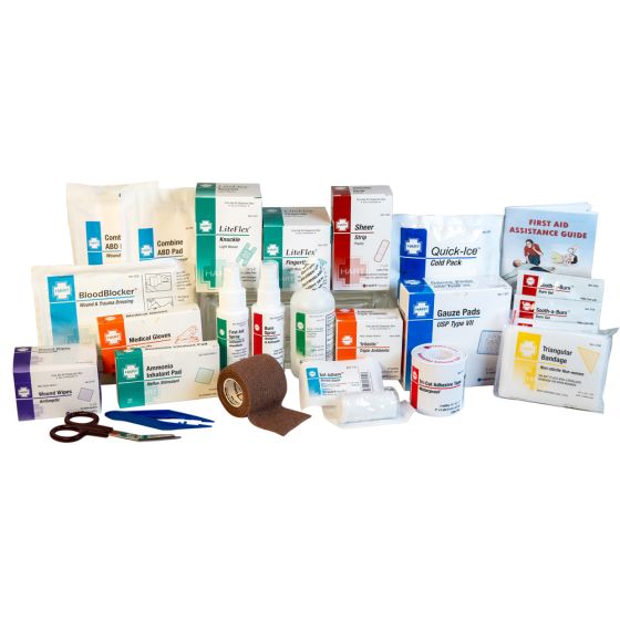 2-Shelf First Aid Station Refill, without medications