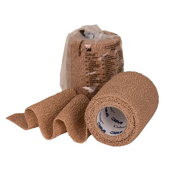 Coban Elastic Bandage, 3 x 5 yards each