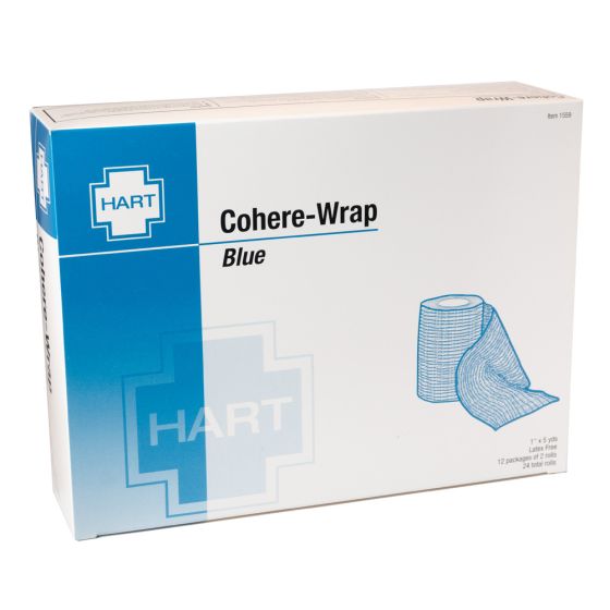 Cohere-Wrap, Blue, 1", 2/pkg