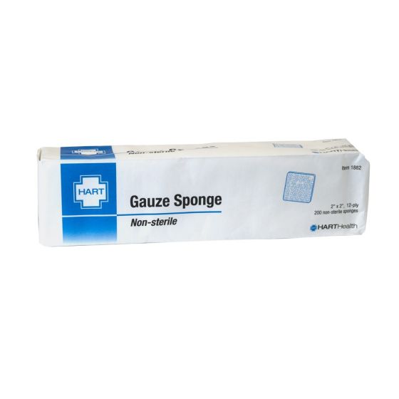 Non-Sterile Gauze Sponge, 200 per package