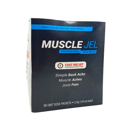 Muscle Jel Pain Relieving Gel, 3.5 gm packets, 96 per box