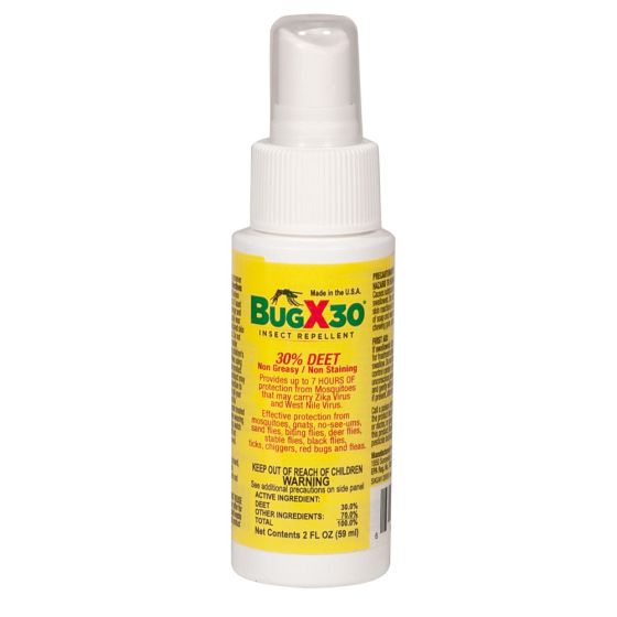 BugX 30 Insect Repellent, 2 oz pump bottle