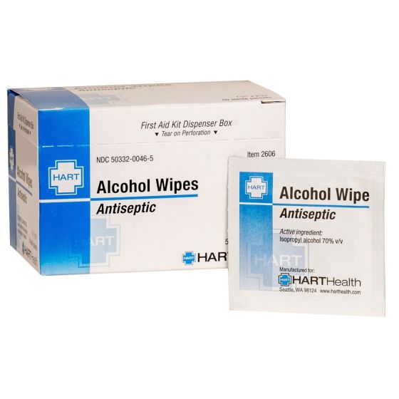 Alcohol Wipes, Prep Pads, Sterile