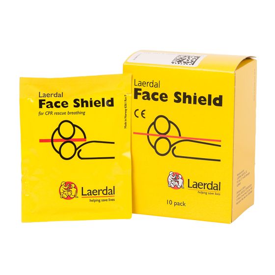 Laerdal Face Shields, #460000, 10 per pack