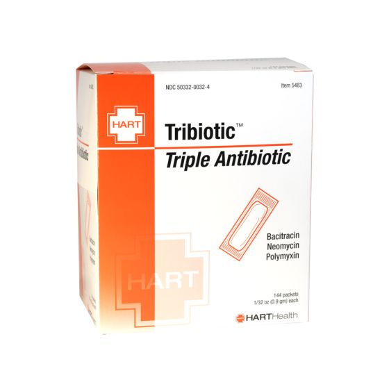 Tribiotic, Triple Antibiotic Ointment, 0.9 gm packets, 144 per box