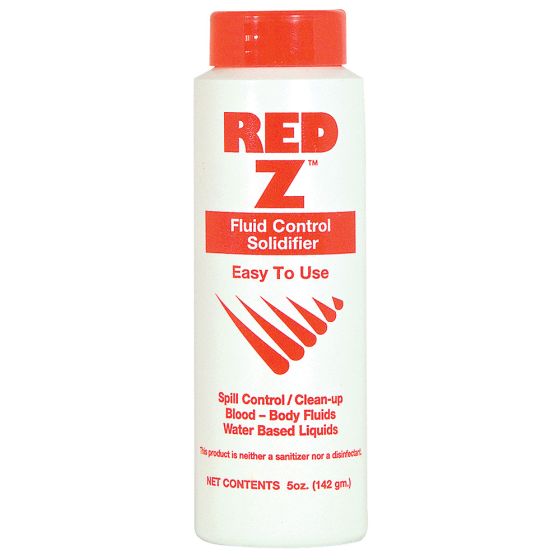 Red-Z, body fluid solidifier