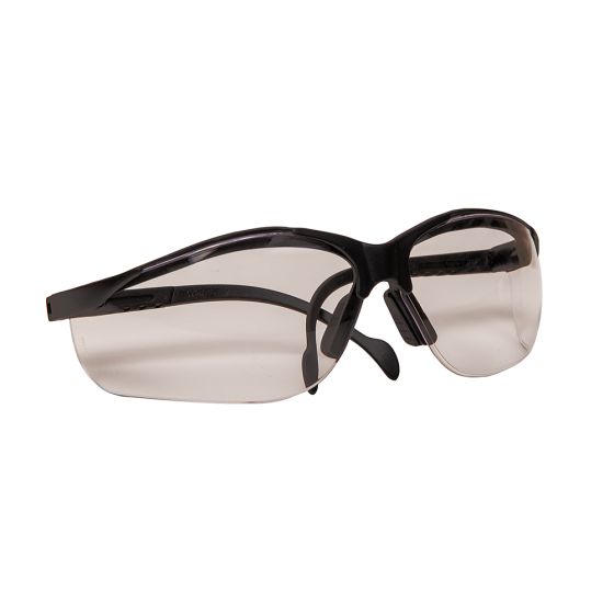 Safety Glasses, Venture II, black/gray, each