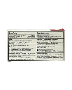 First Aid & Burn Cream, Antiseptic/Analgesic, 0.9 gm, 10 per unit