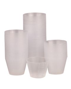 Dose Cups, plastic, 1 oz, 100 per bag