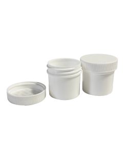 Ointment Jars, Plastic, 1 oz, 12/bag